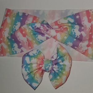 Headwrap and bow
